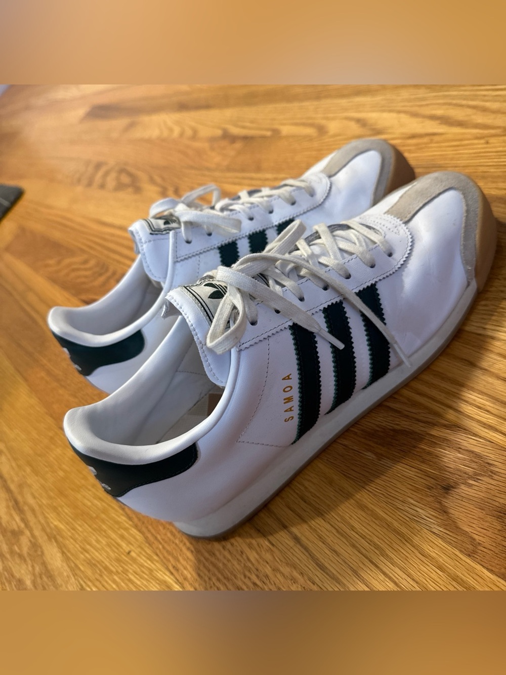 ADIDAS Originals Samoa Collegiate Green White Men Size 10
